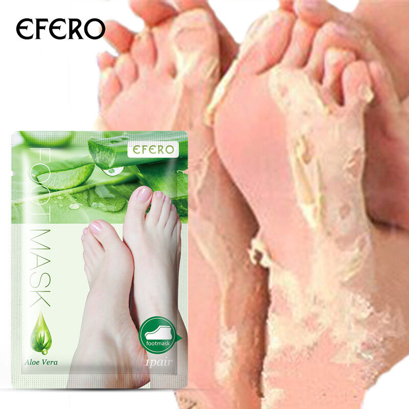 2PCS /1 Pair Dead Skin Removal Products Foot Mask Exfoliating Pedicure Foot Mask Baby Skin Peeling Foot Mask