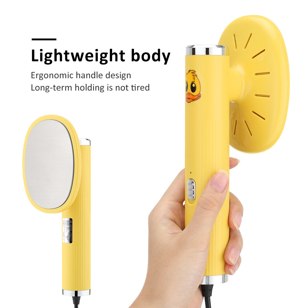 Hisome 2 in 1 Handheld Garment Ironing Machine Mini Steam Iron Thermostat Ironing Machine