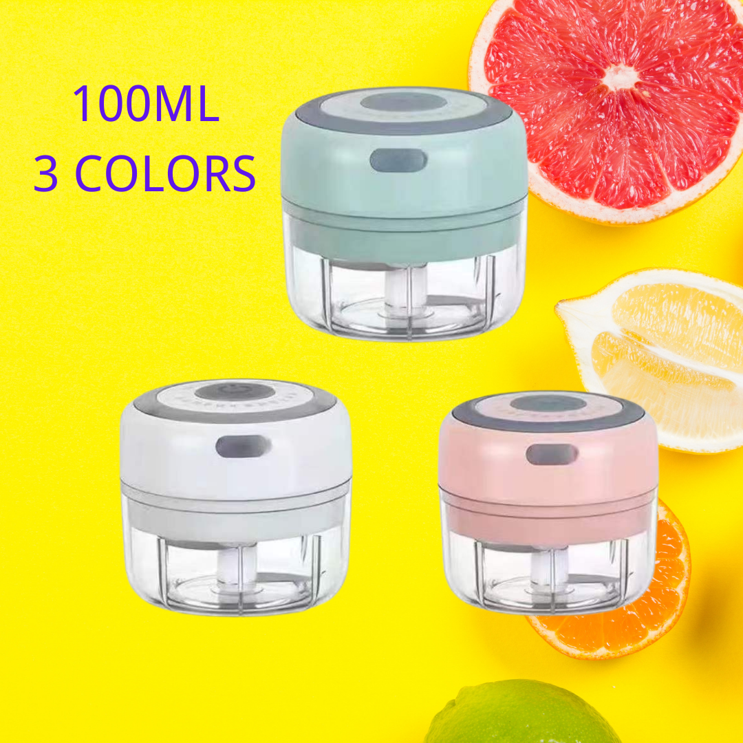 Electric garlic masher Mini garlic masher wireless meat grinder 100ml 250ml 300ml electric meat grinder wireless garlic masher household garlic cutter manual garlic cutter 500ml 900ml