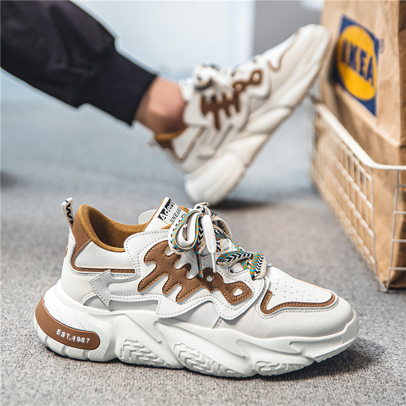 New Outdoor Fashion Thick Sole Trendy Shoes Dad Shoes