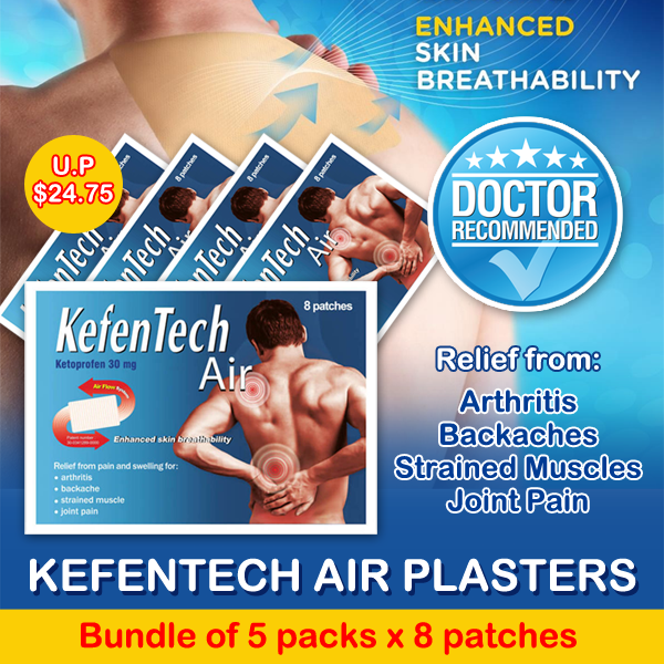 Bundle 5 x Kefentech Air 8pcs (40pcs) [Kefentech Air only available in Singapore]